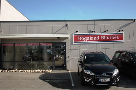 Fasaden til Rogaland Bilutleie