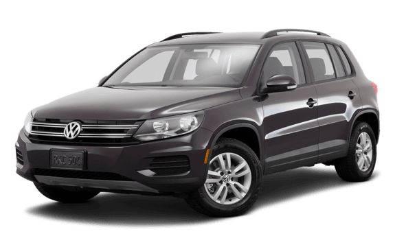 Leiebil liten SUV - VW Tiguan e.l.