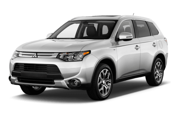 Leiebil stor SUV - Mitsubushi Outlander e.l.