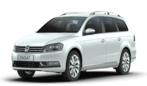 leiebil stor stasjonsvogn - vw passat e.l.