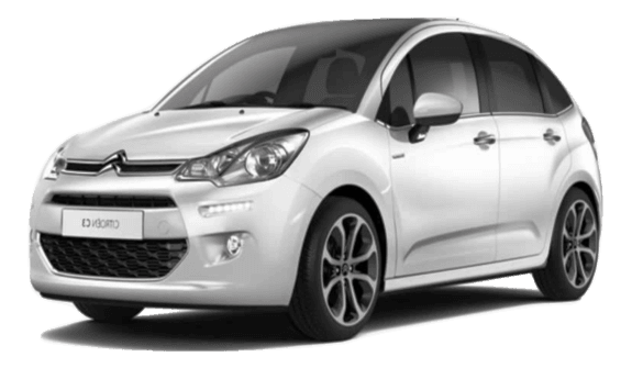 Leiebil i småbilsklassen - Citroen C3