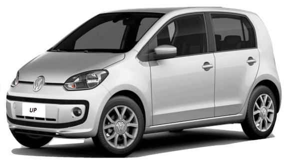 liten leiebil - vw up